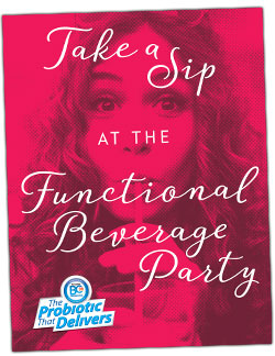 Take A Sip At The Functional Beverage Party